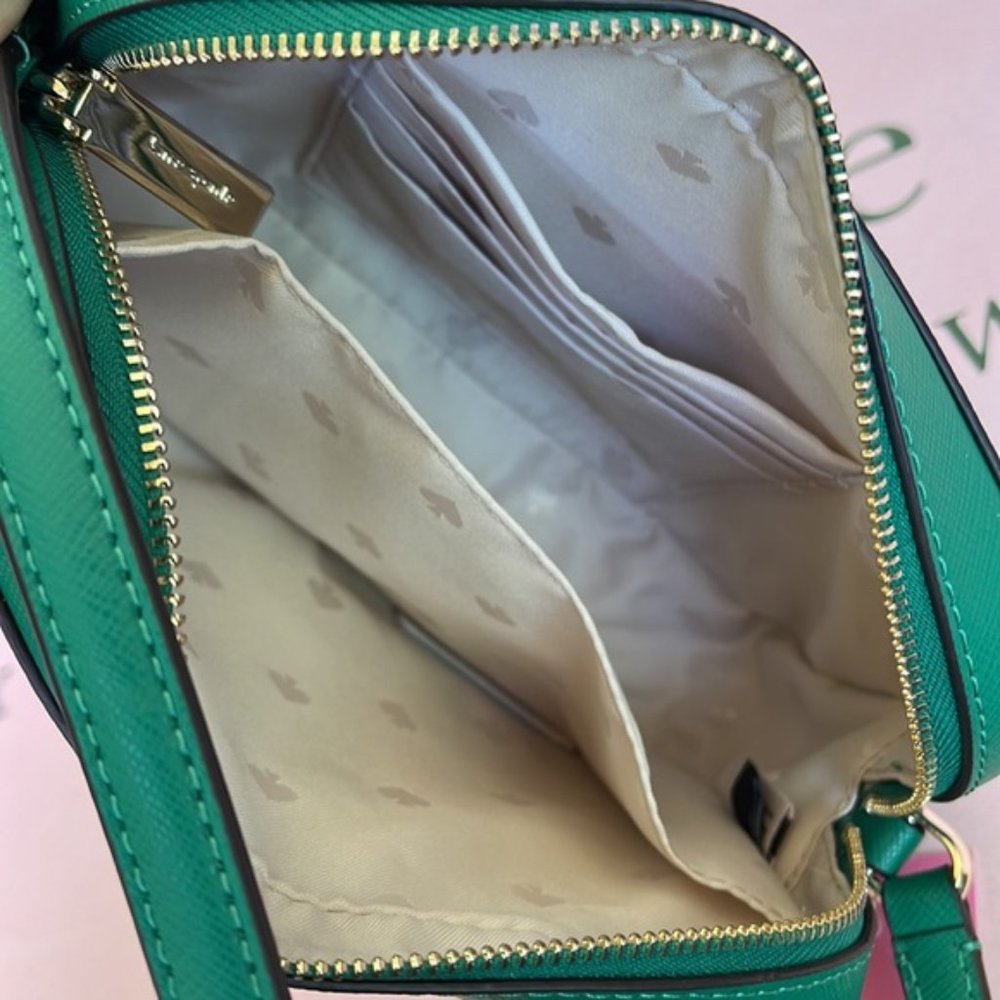 Kate Spade Staci Mini Camera Bag Wintergreen - Picture 9 of 16